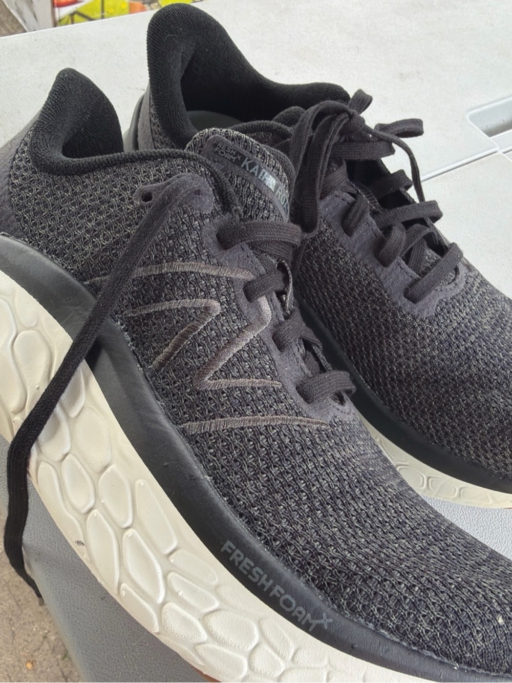 New Balance Fresh Foam Kaiha Road grey Running Shoes! Women’s size 8 men’s 6.5!